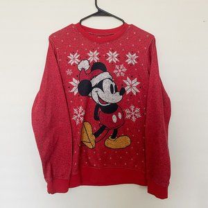 Disney Mickey Mouse Christmas Sweatshirt
